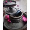 Nồi gang ba chân – xông trầm / decor vintage cổ điển