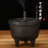Nồi gang 3 chân nắp hở – Phong cách Witchcraft vintage